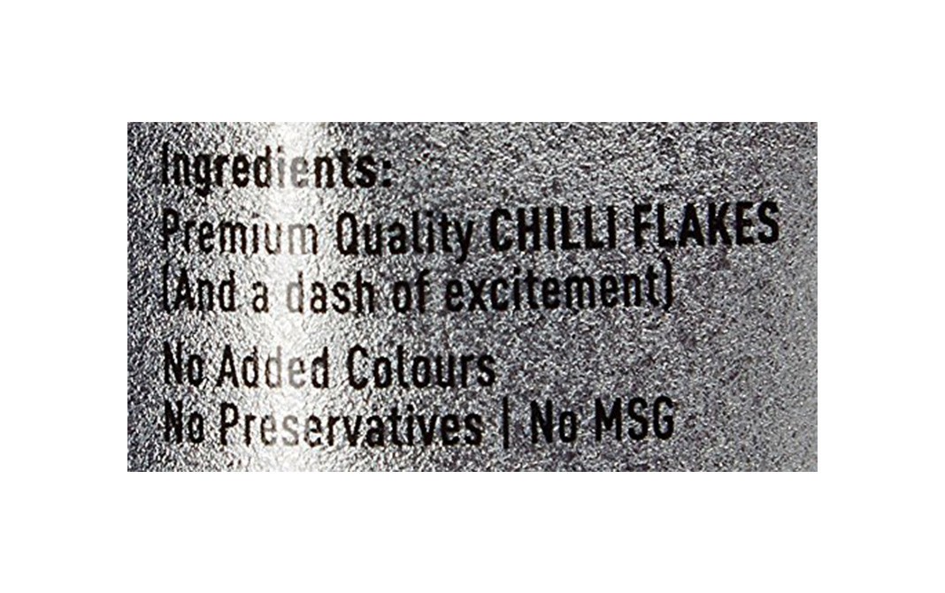 Only Chilli Flakes    Container  50 grams